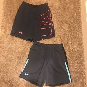 2 Pairs of Men’s Under Armour Running Shorts
